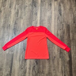 Koppen Vibrant Red Long Sleeve Kids Tee